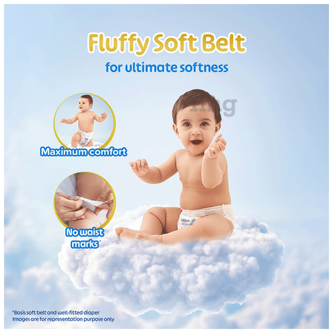 Little's Premium Baby Diaper Pants Fluffy Soft Pants Anti Rash