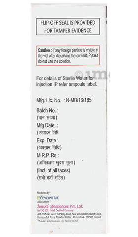 Bactocyte 500mg Injection image