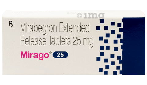 Mirago 25 Tablet ER image