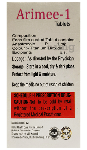 Arimee 1 Tablet image
