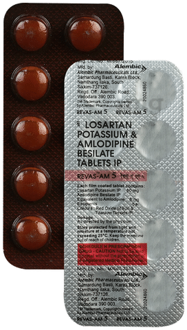 Revas-AM 5 Tablet