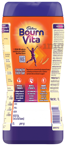 Cadbury Bournvita Health Drink with Vitamin D for Strength |