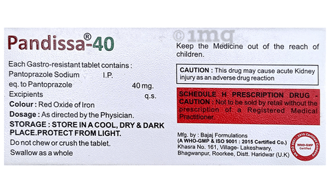 Pandissa 40 Tablet image