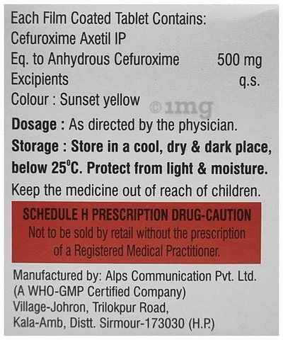 Safex 500mg Tablet image Safex 500mg Tablet image