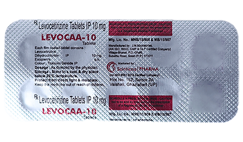 Levocaa 10 Tablet image