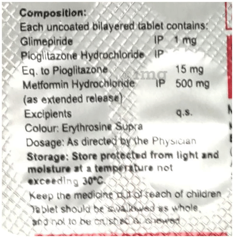 Endoglim MP 1mg Tablet image Endoglim MP 1mg Tablet image