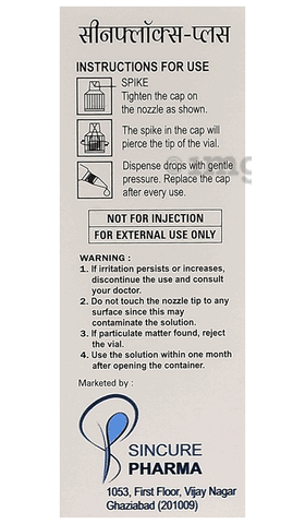 Sinflox Plus Eye Drop image