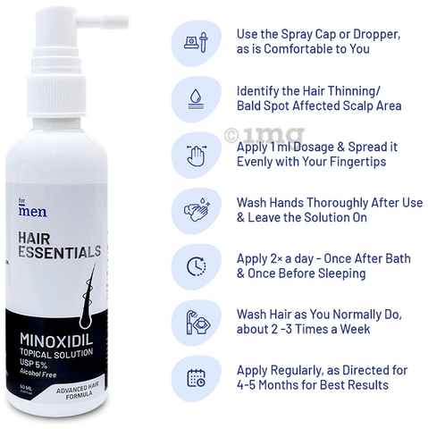 Minoxidil topical hotsell solution usp 5