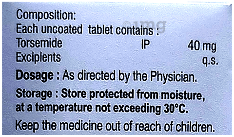 Torglanz 40 Tablet image Torglanz 40 Tablet image