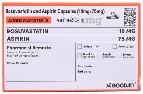 Aidrovastatin A Capsule image