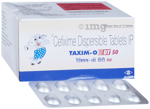 Taxim-O 50mg Tablet DT image Taxim-O 50mg Tablet DT image