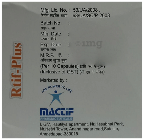 Rtif-Plus Capsule SR