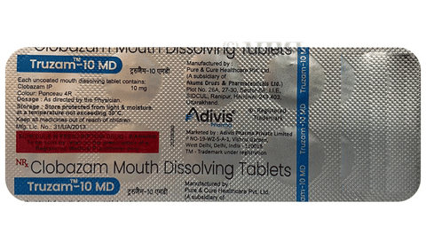 Truzam 10 MD Tablet image
