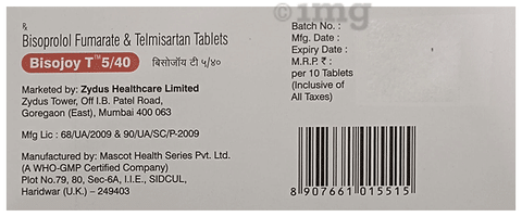 Bisojoy T 5/40 Tablet