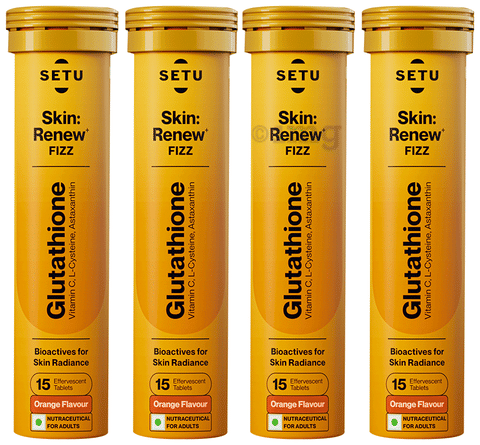 setu glutathione tablets Buy SKIN RENEW (15 EFFERVESCENT TABLETS | ORANGE) WITH SIPPER (750ML) Health & Personal :: Diet