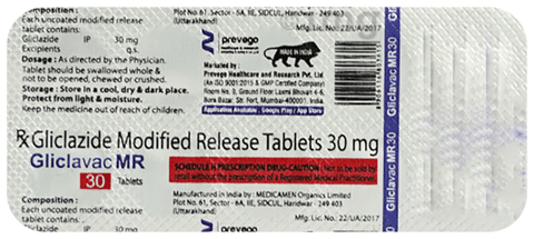 Gliclavac MR 30 Tablet