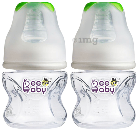 BeeBaby Comfort Slim Neck Baby Feeding Bottle with Slow Flow Anti
