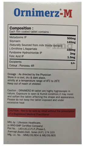 Ornimerz-M Tablet image