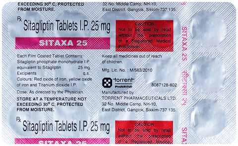 SitaXA 25mg Tablet image SitaXA 25mg Tablet image