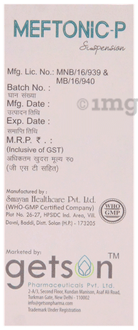 Meftonic-P Oral Suspension