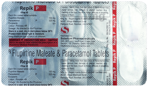 Repik P 100mg/325mg Tablet image Repik P 100mg/325mg Tablet image