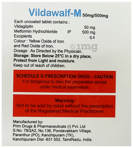 Vildawalf-M Tablet