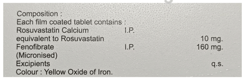 Rosutrip F 160mg/10mg Tablet