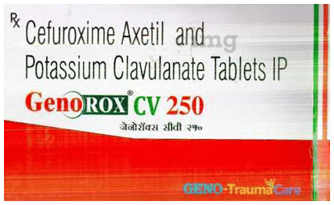 Genorox CV 250 Tablet image Genorox CV 250 Tablet image