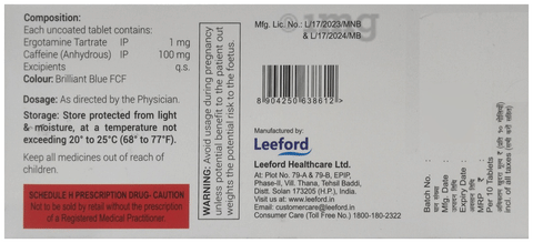 Neo Migrafen Tablet image Neo Migrafen Tablet image