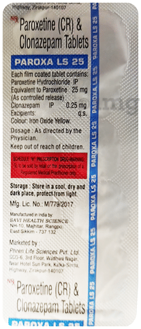 Paroxa-LS Tablet CR image Paroxa-LS Tablet CR image