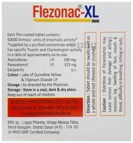 Flezonac-XL Tablet image Flezonac-XL Tablet image