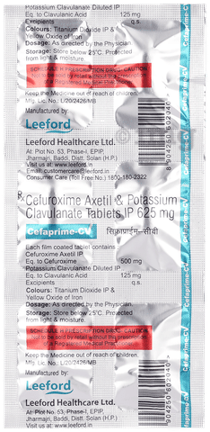 Cefaprime-CV Tablet image