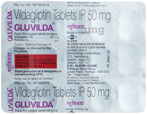 Gluvilda 50 Tablet image