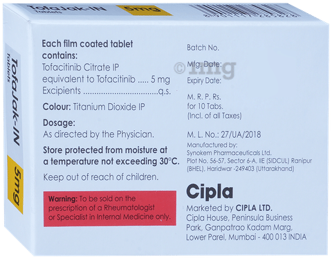 Tofajak-IN 5mg Tablet image