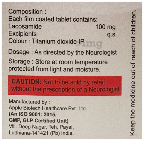 Lacorok 100 Tablet image Lacorok 100 Tablet image