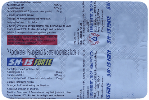 SN 15 Forte Tablet image SN 15 Forte Tablet image