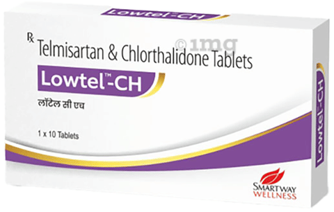 Lowtel-CH 40mg/12.5mg Tablet image Lowtel-CH 40mg/12.5mg Tablet image