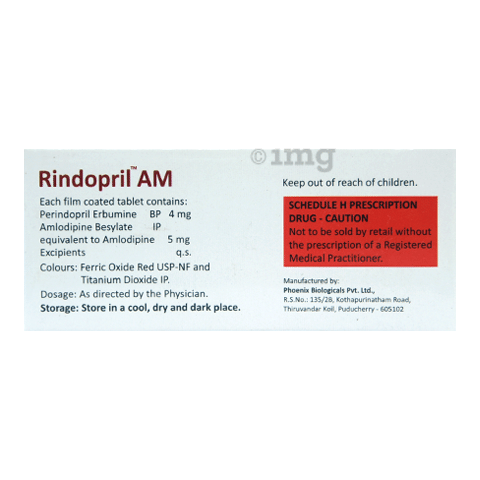 Rindopril AM Tablet image