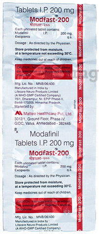 Modfast 200 Tablet image