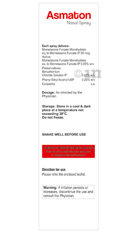 Asmaton Nasal Spray image Asmaton Nasal Spray image