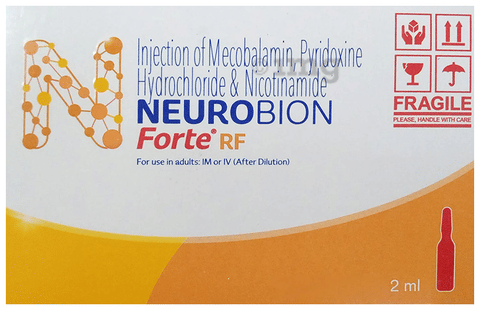 Buy Neurobion RF Forte Injection Injection Online: View Uses, Side Effects, Price, Substitutes