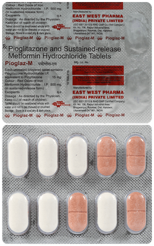 Pioglaz-M Tablet SR image
