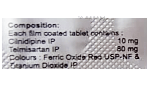 Cinod-T 10/80 Tablet image