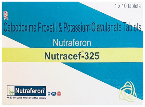 Nutraferon Nutracef 325 Tablet image Nutraferon Nutracef 325 Tablet image