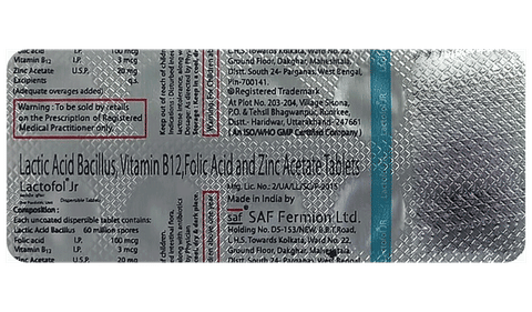 Lactofol JR Tablet image Lactofol JR Tablet image