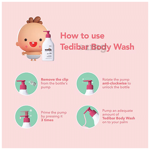 Tedibar body wash sales