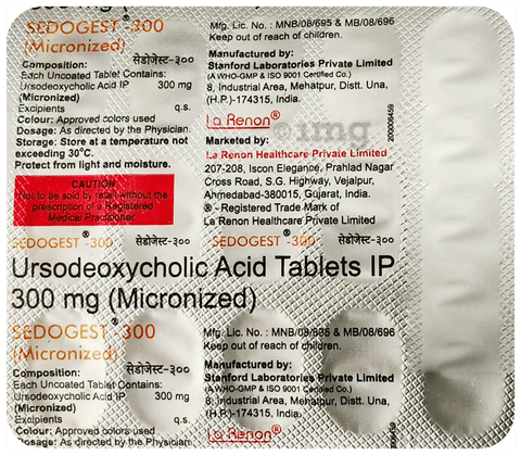 Sedogest 300 Tablet image