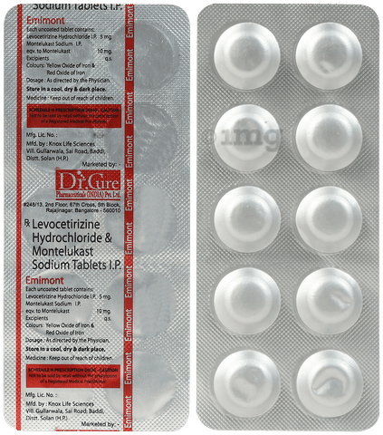 Emimont 5mg/10mg Tablet