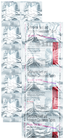 Oratil CV 500 Tablet image Oratil CV 500 Tablet image