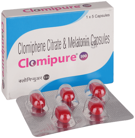Clomipure 100 Capsule image Clomipure 100 Capsule image